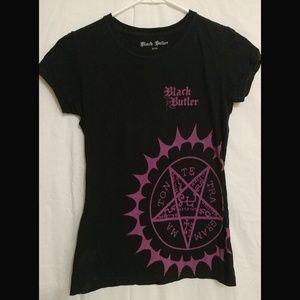 Black butler tee
